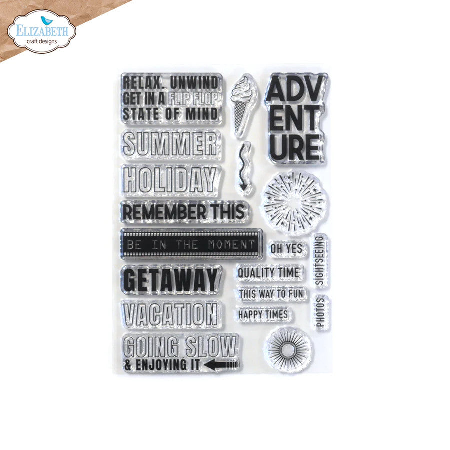 Elizabeth Craft Designs Quality Time-stempelset
